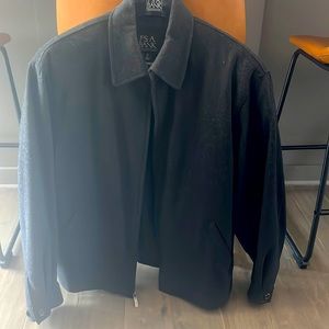 Jos A Bank zip up jacket size medium